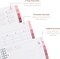 Rileys Academic Planner 2025-2026, Daily, Weekly & Monthly Planner, July 2025 - June 2026, Student Notes Pages, Twin-Wire Binding, Weekly Agenda for School & Work (8 x 6-Inches, Green, Typographic)
